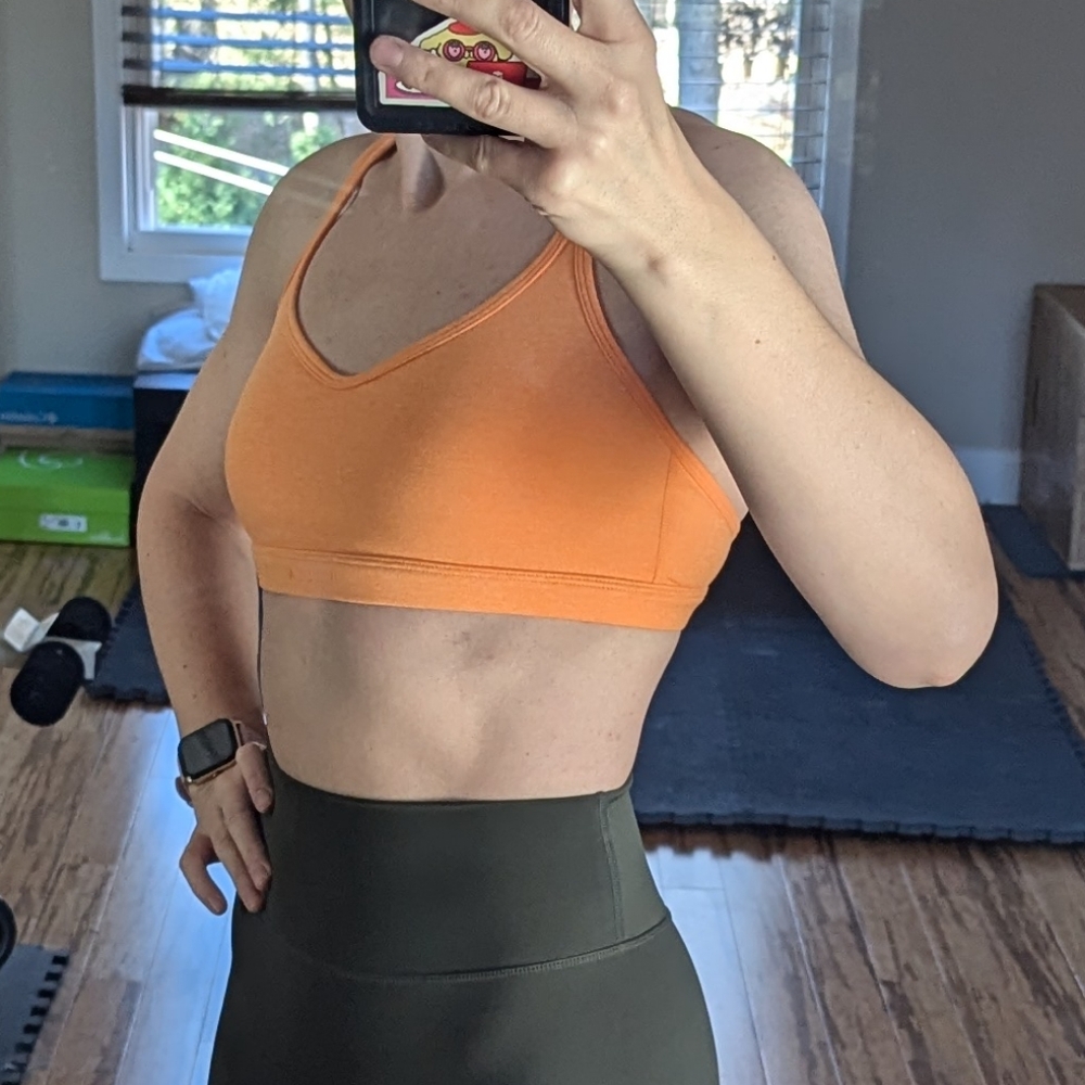 New (comes without tags). P'tula triad bra. Creamsicle color (beautiful orange).